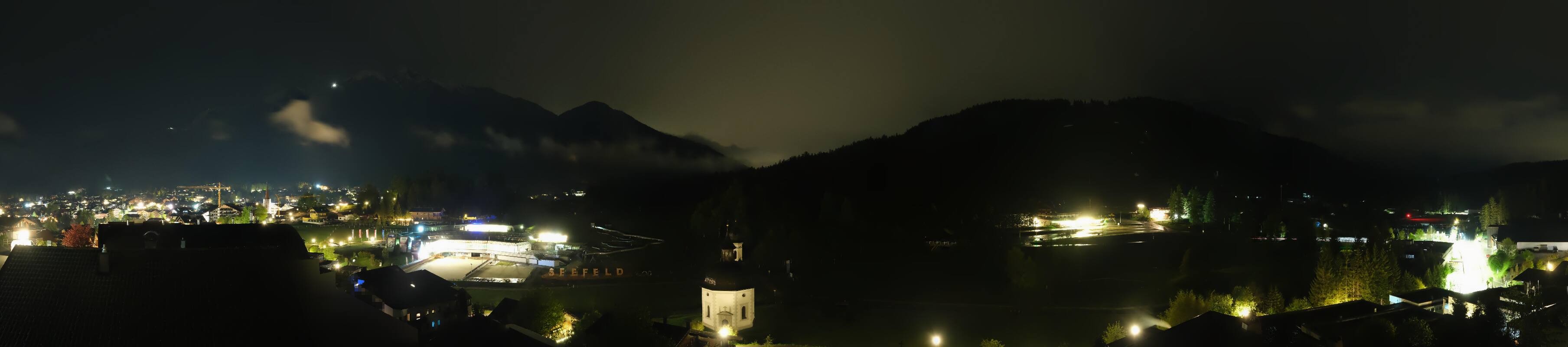 Archived image Webcam Seefeld church