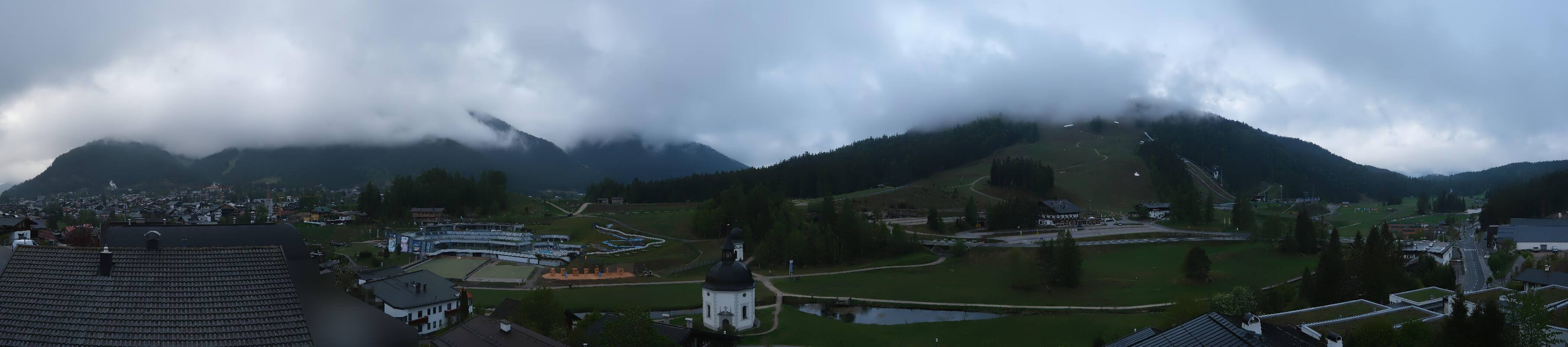 Archived image Webcam Seefeld church