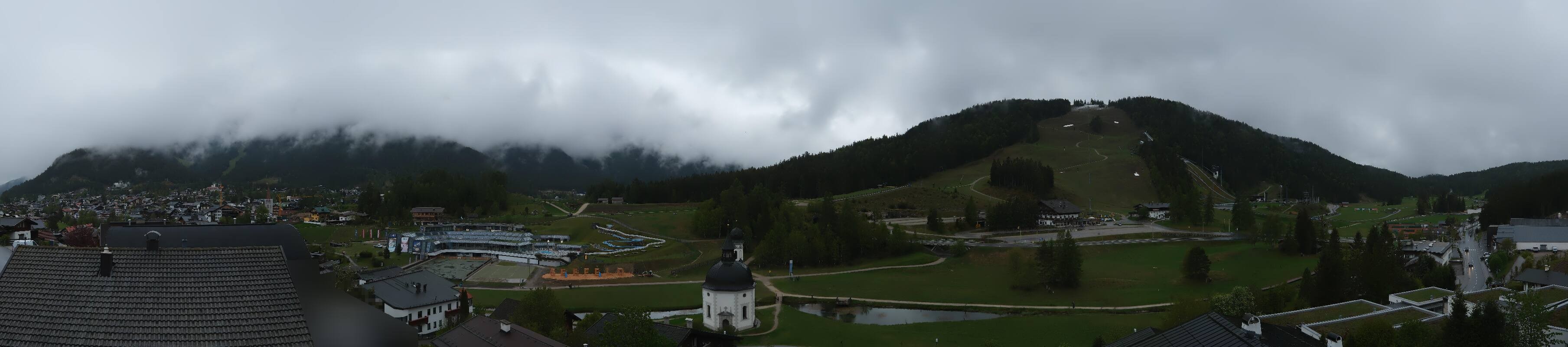 Archived image Webcam Seefeld church