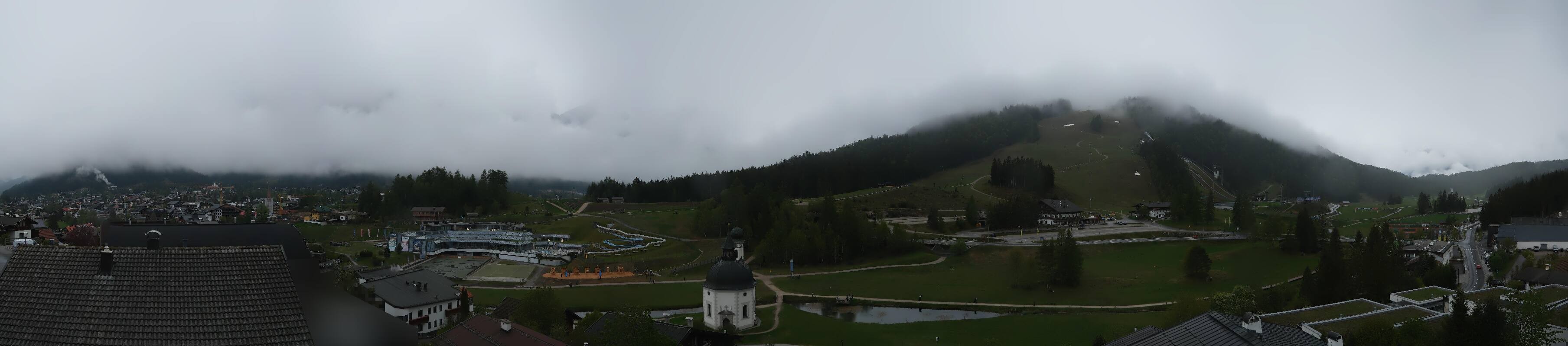Archived image Webcam Seefeld church