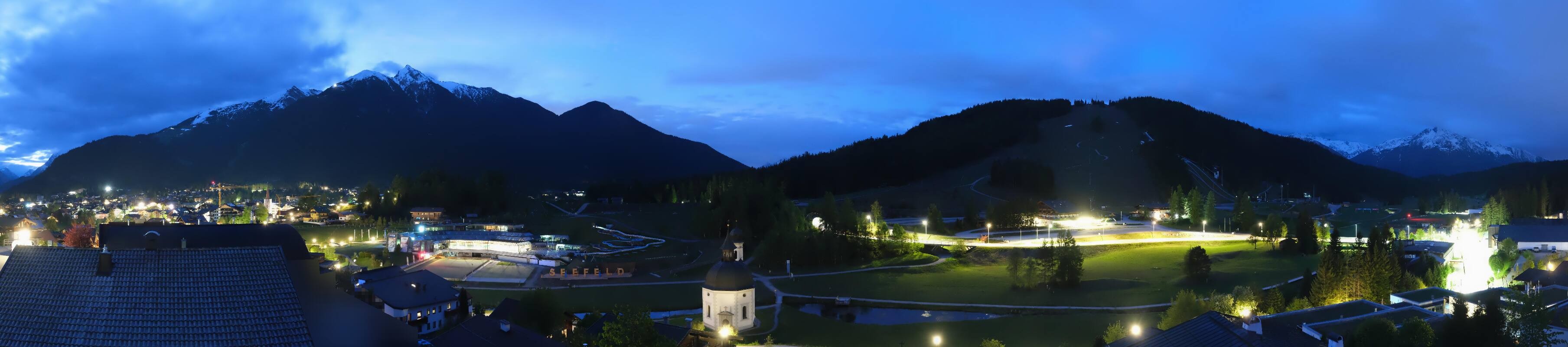 Archived image Webcam Seefeld church