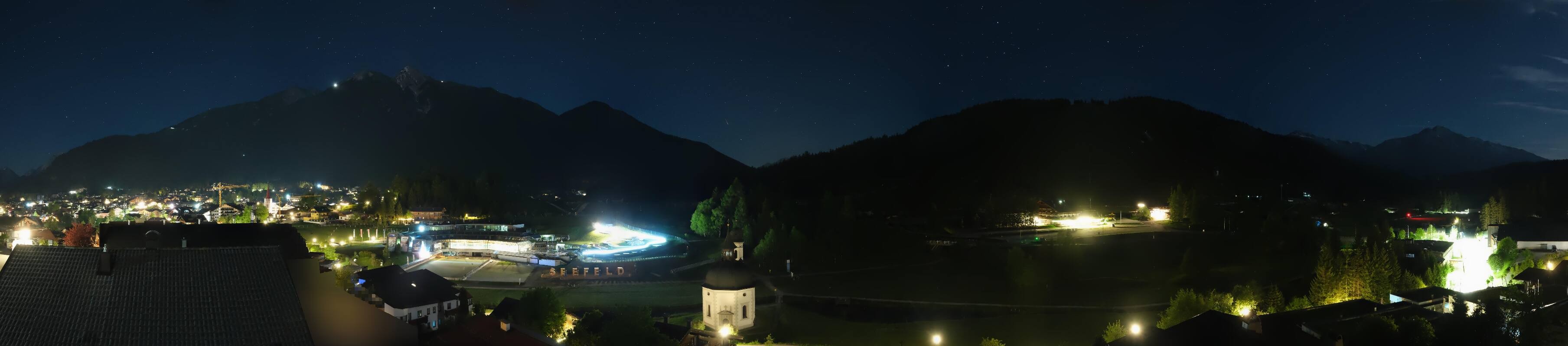 Archived image Webcam Seefeld church
