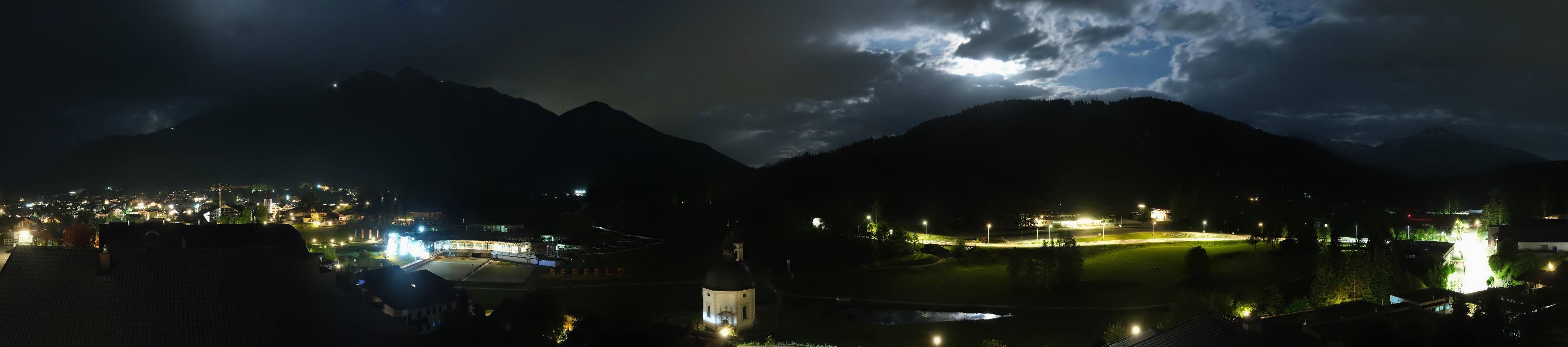 Archived image Webcam Seefeld church