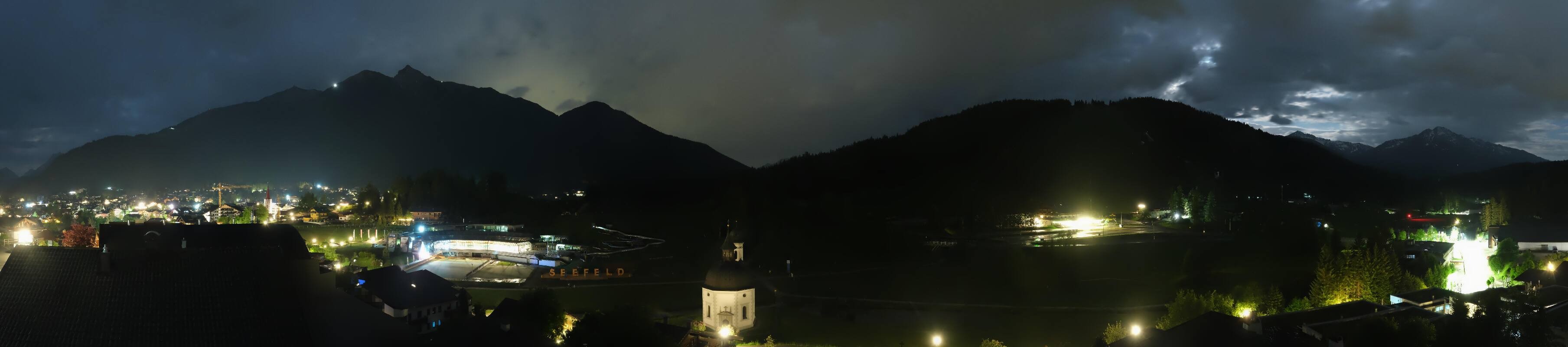 Archived image Webcam Seefeld church