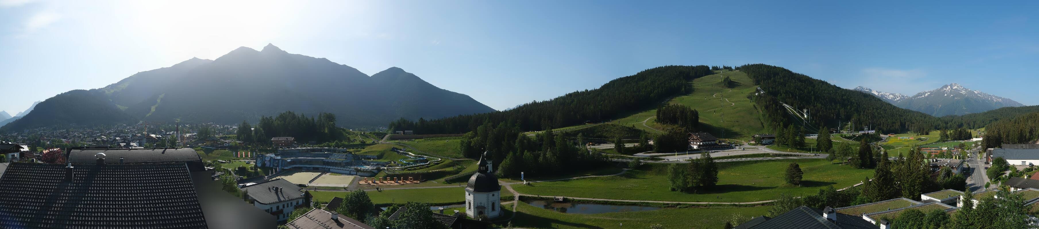 Archived image Webcam Seefeld church