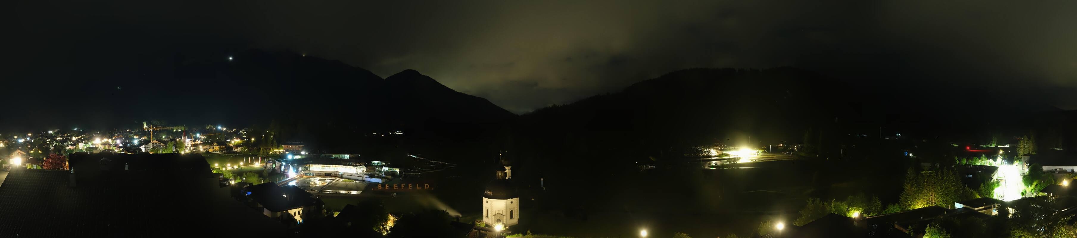 Archived image Webcam Seefeld church