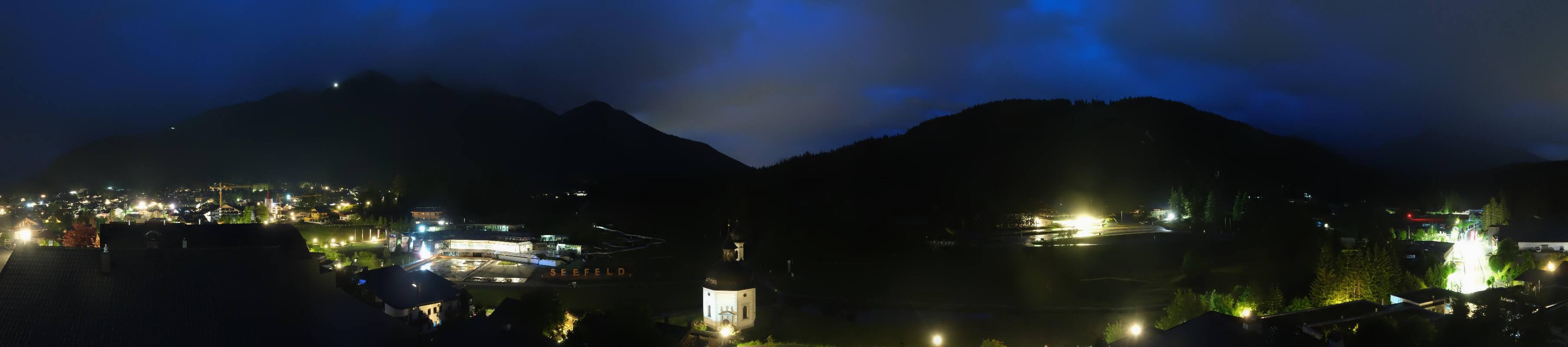 Archived image Webcam Seefeld church