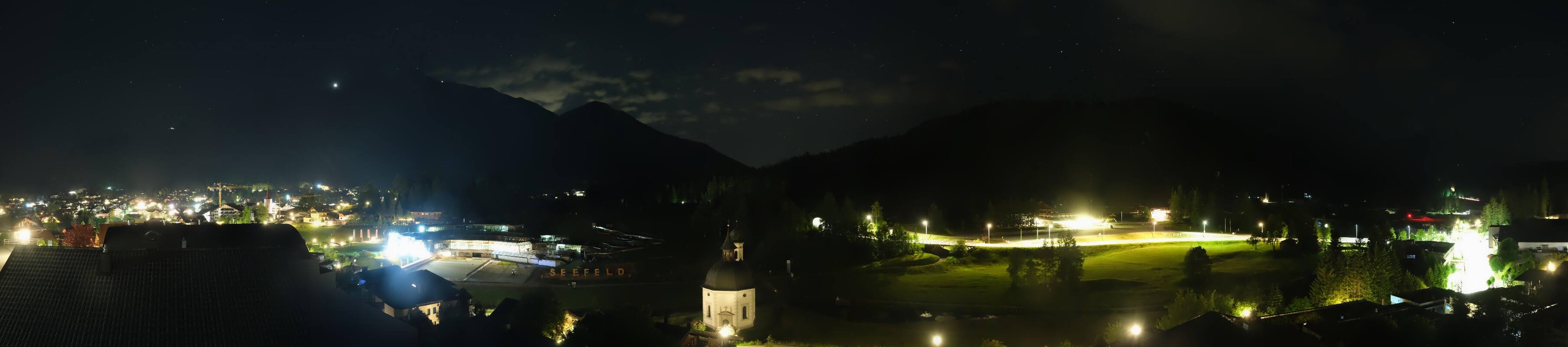 Archived image Webcam Seefeld church