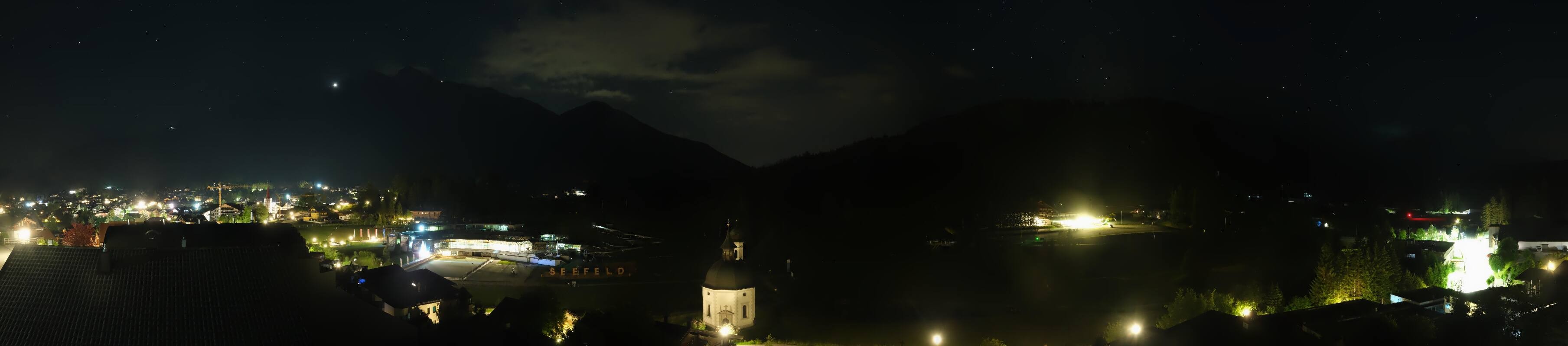Archived image Webcam Seefeld church