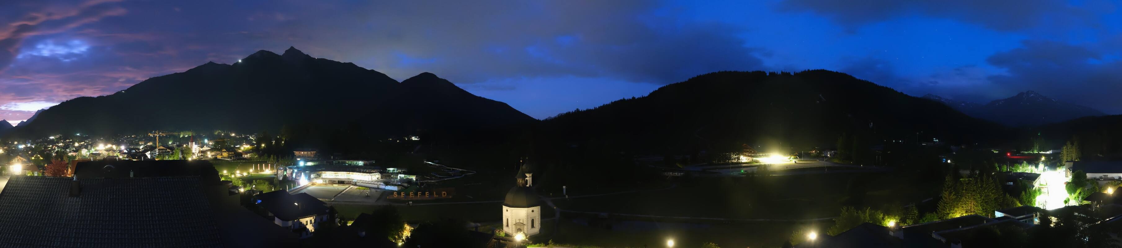 Archived image Webcam Seefeld church