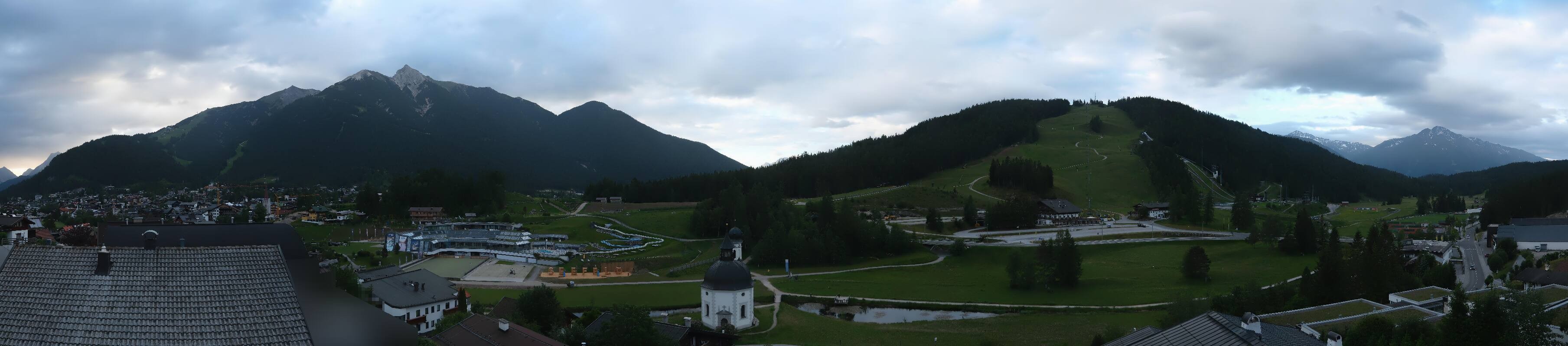 Archived image Webcam Seefeld church