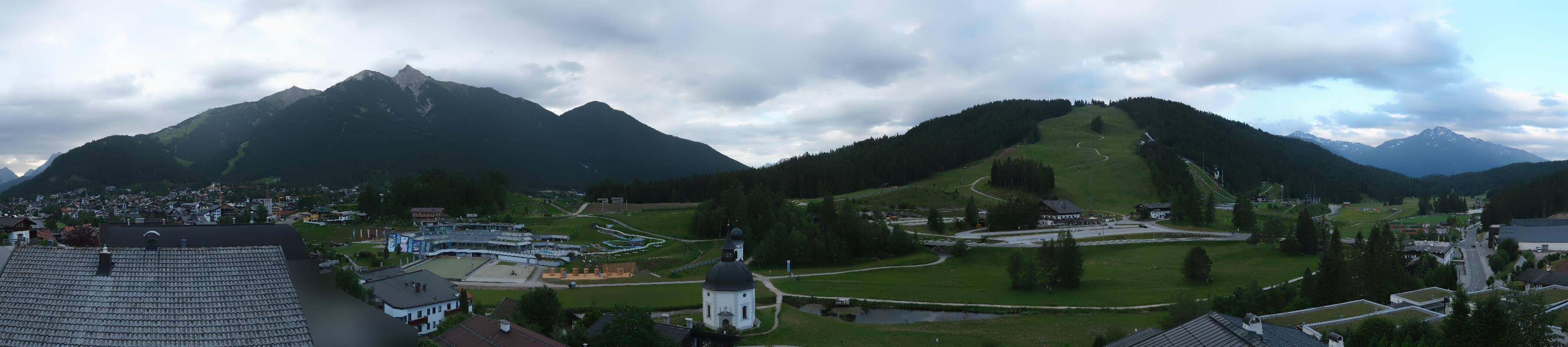 Archived image Webcam Seefeld church