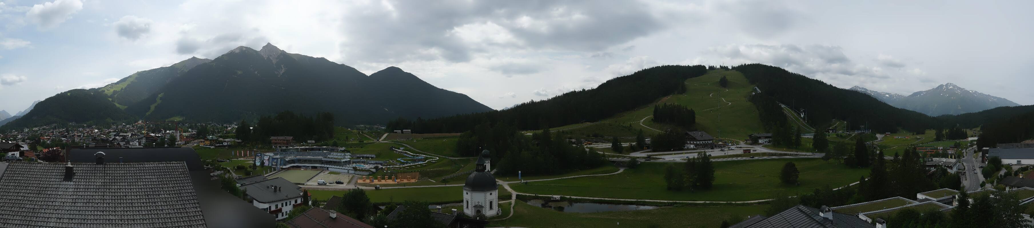 Archived image Webcam Seefeld church