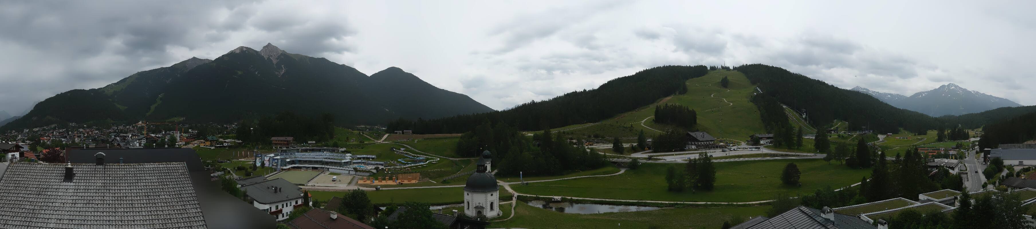 Archived image Webcam Seefeld church