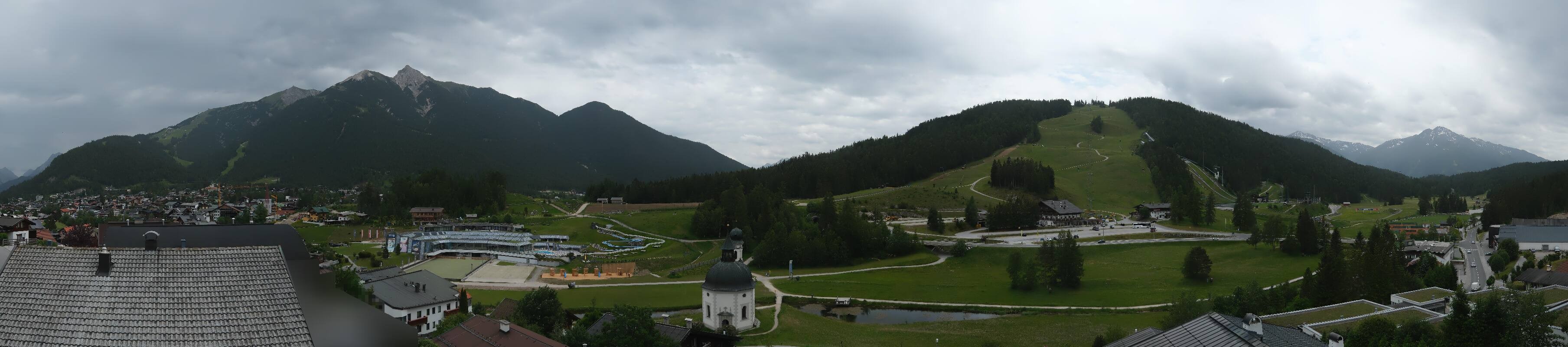 Archived image Webcam Seefeld church