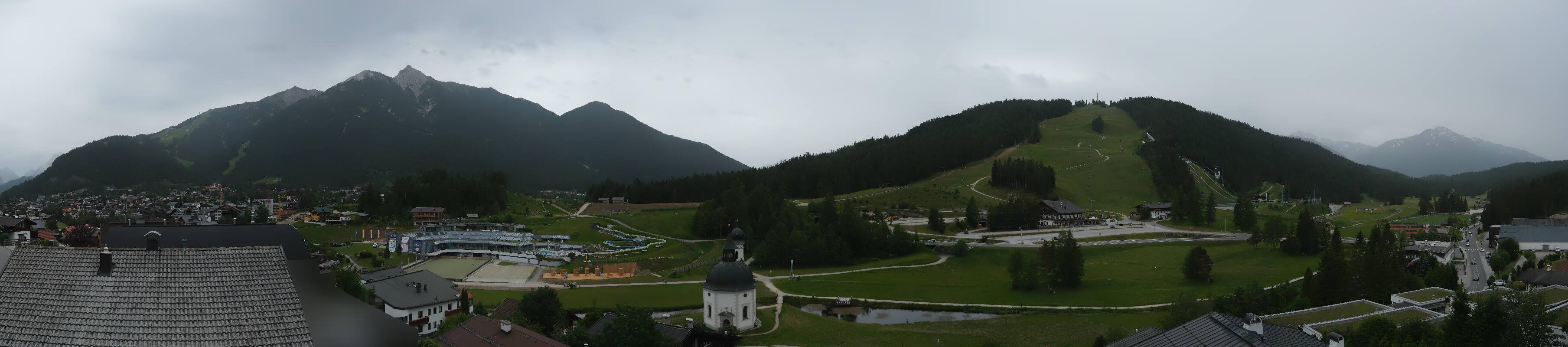 Archived image Webcam Seefeld church