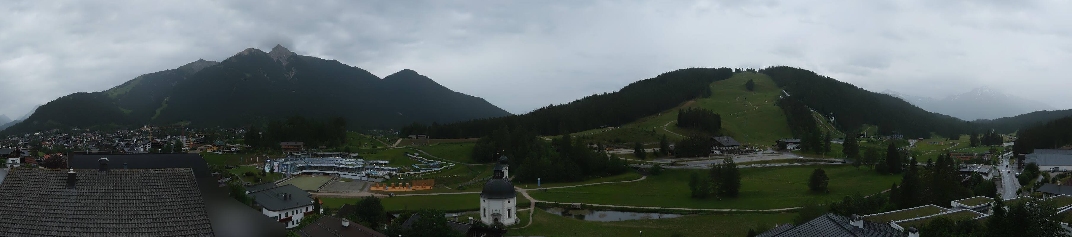 Archived image Webcam Seefeld church