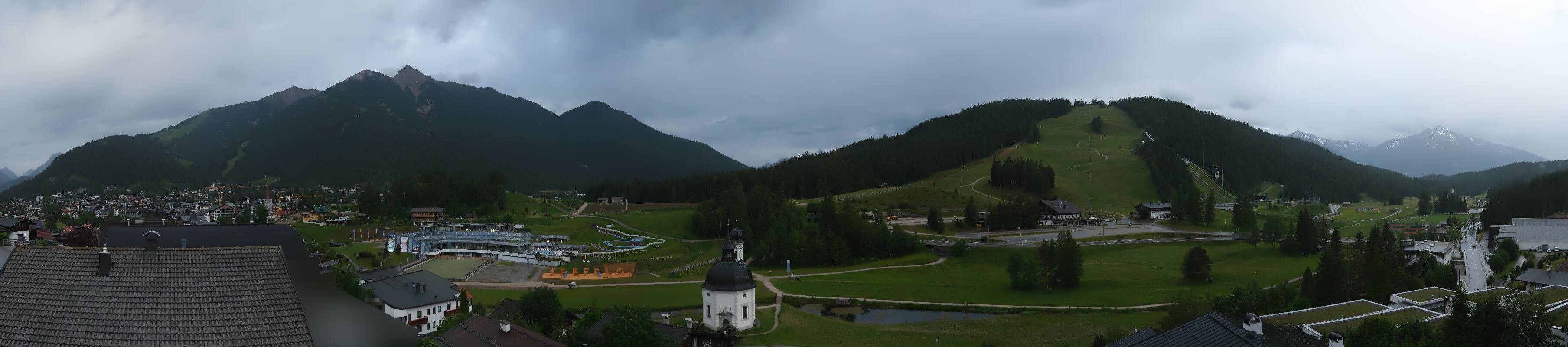 Archived image Webcam Seefeld church