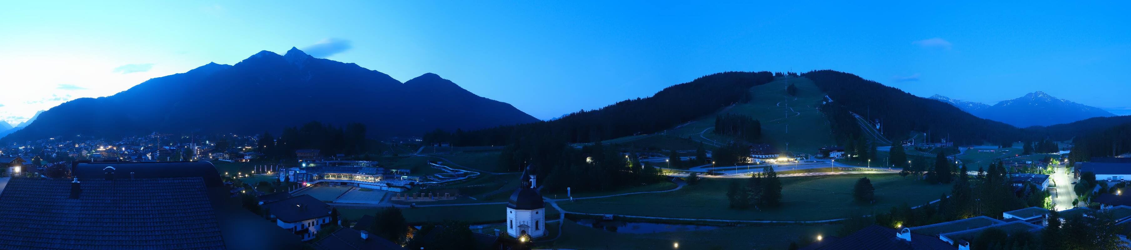 Archived image Webcam Seefeld church