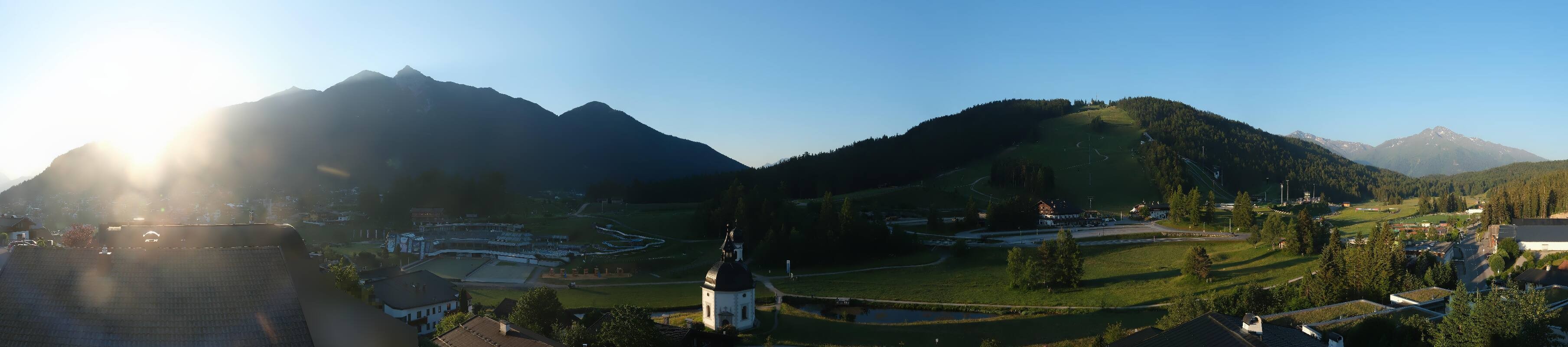 Archived image Webcam Seefeld church