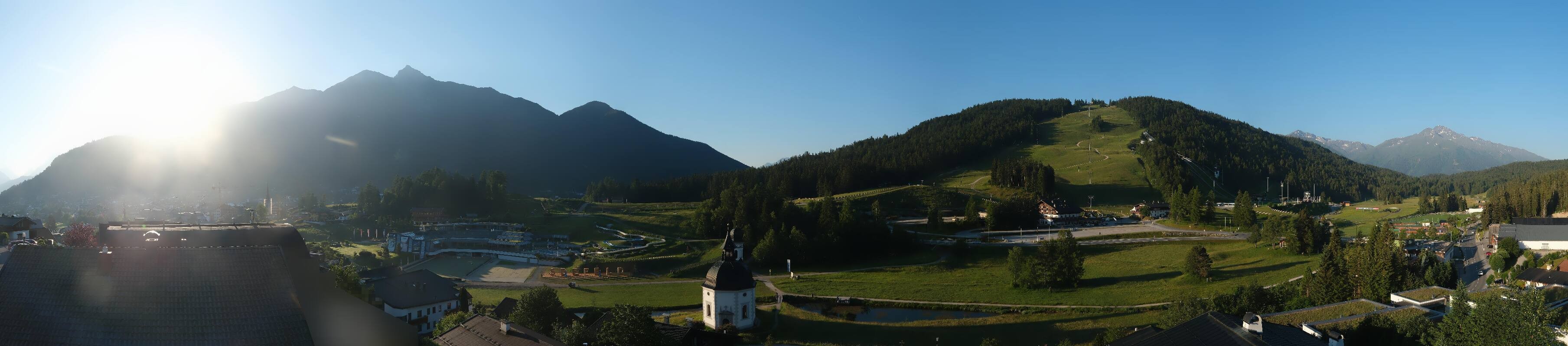 Archived image Webcam Seefeld church