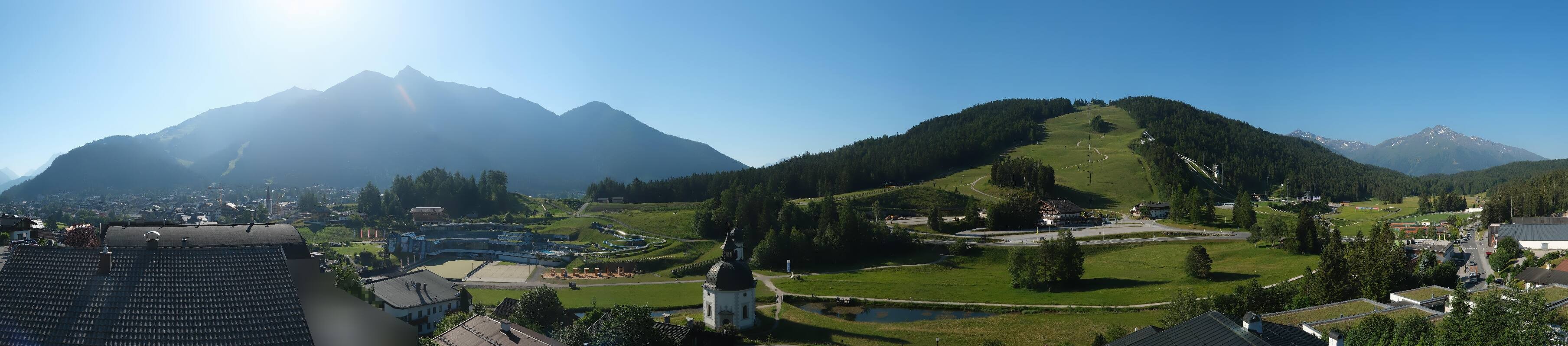 Archived image Webcam Seefeld church