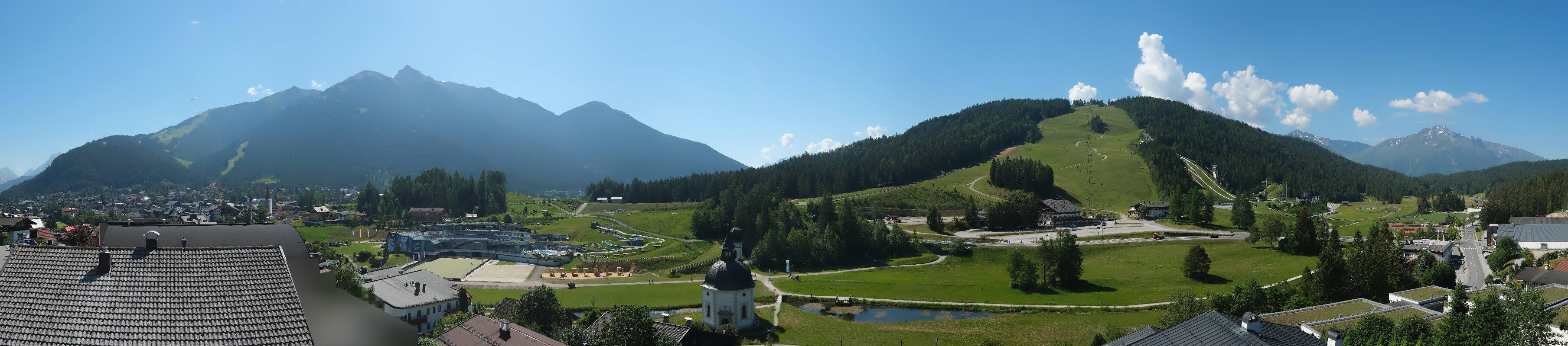 Archived image Webcam Seefeld church
