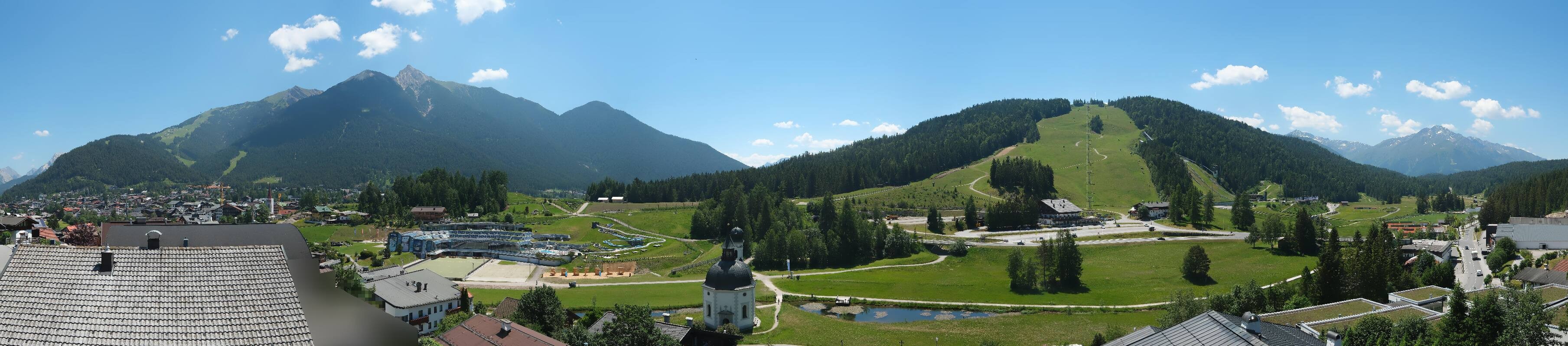 Archived image Webcam Seefeld church