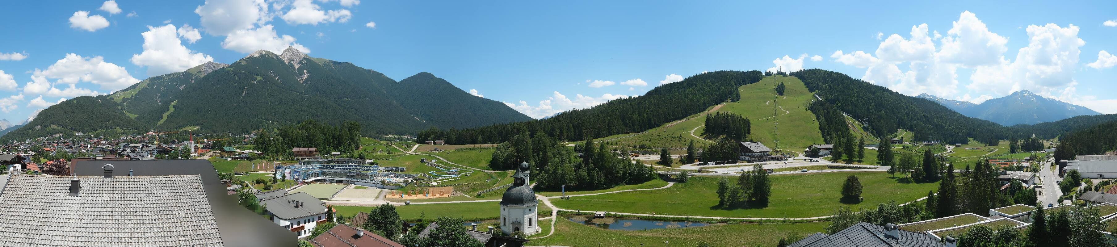 Archived image Webcam Seefeld church