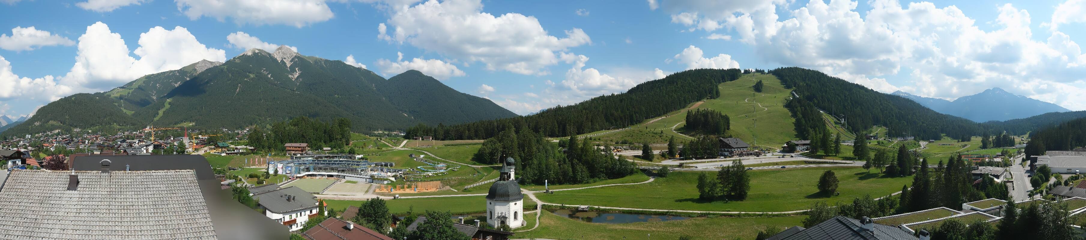 Archived image Webcam Seefeld church