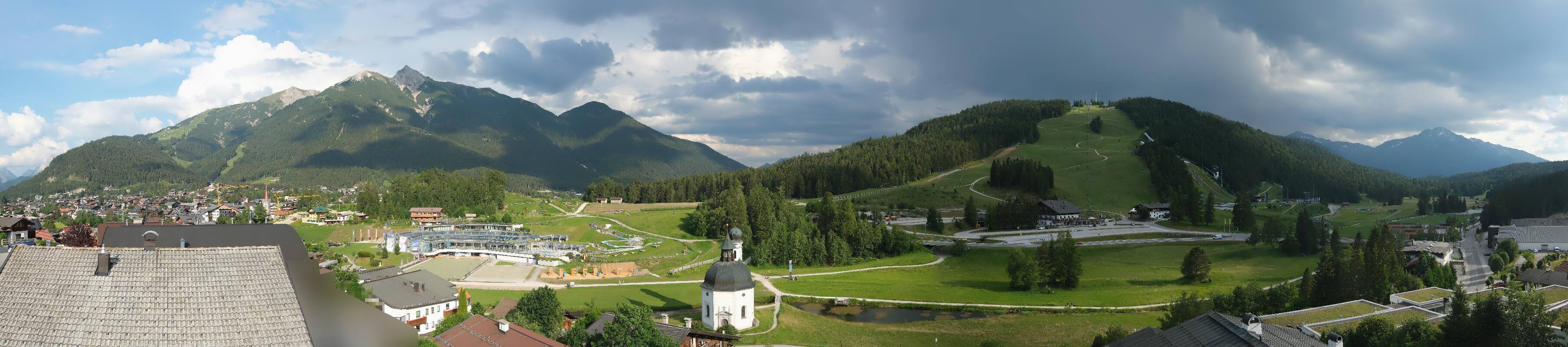 Archived image Webcam Seefeld church