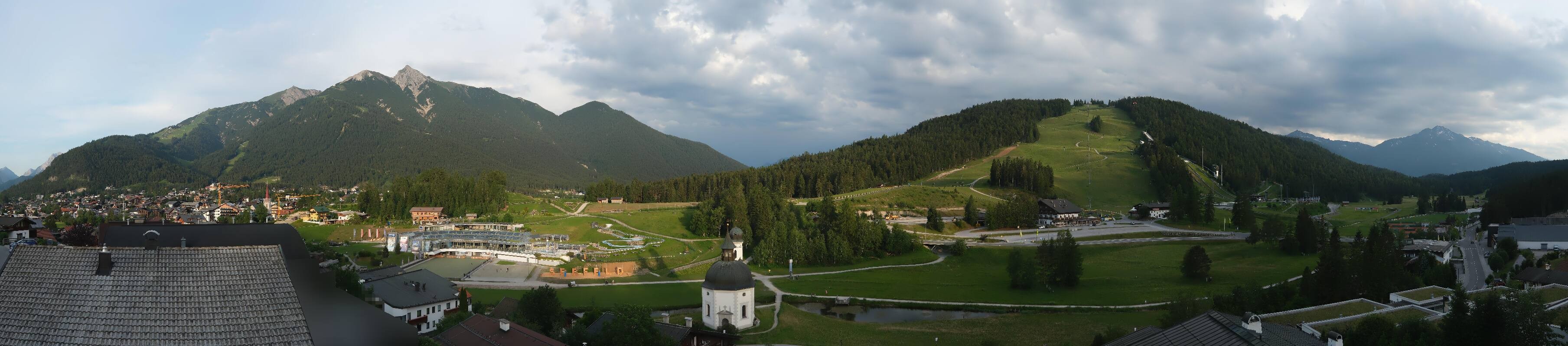 Archived image Webcam Seefeld church