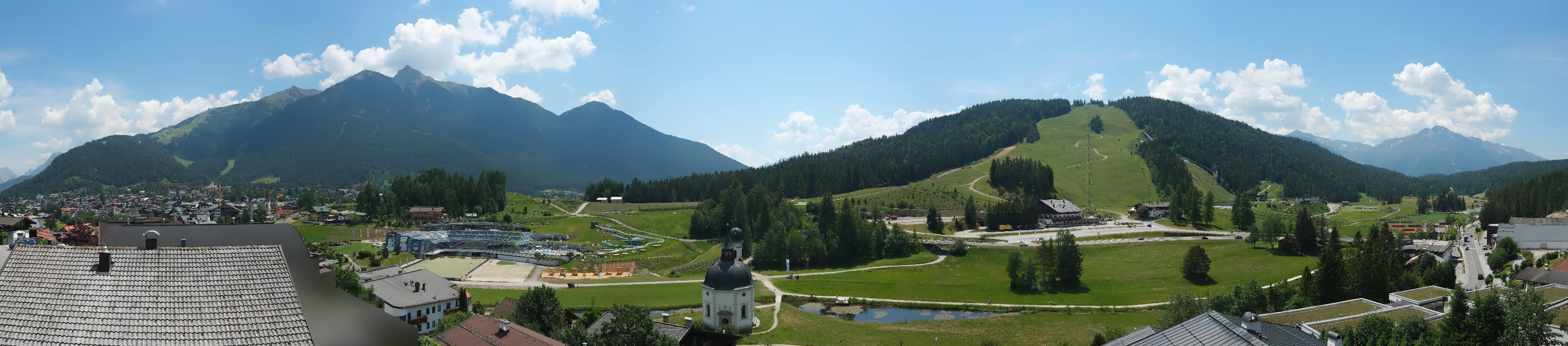 Archived image Webcam Seefeld church