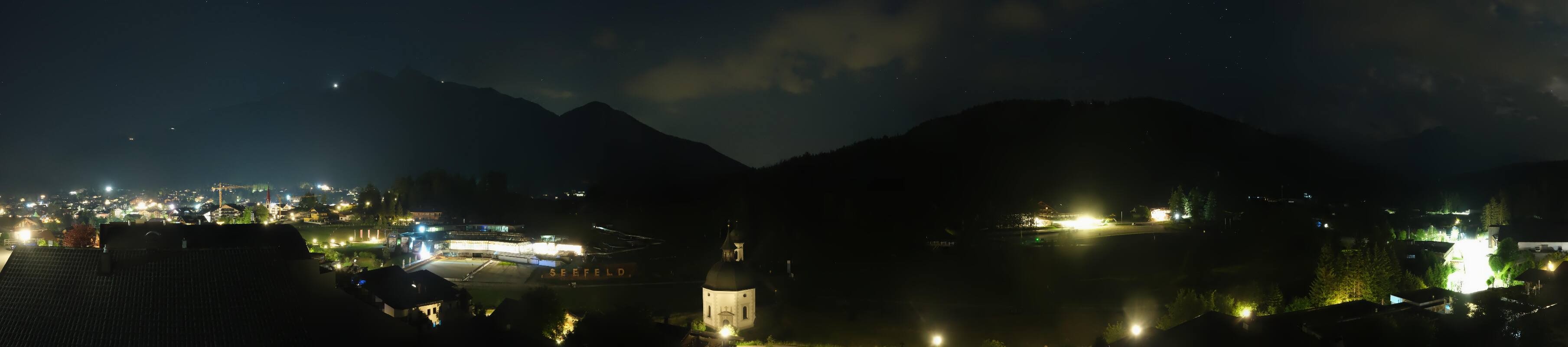 Archived image Webcam Seefeld church
