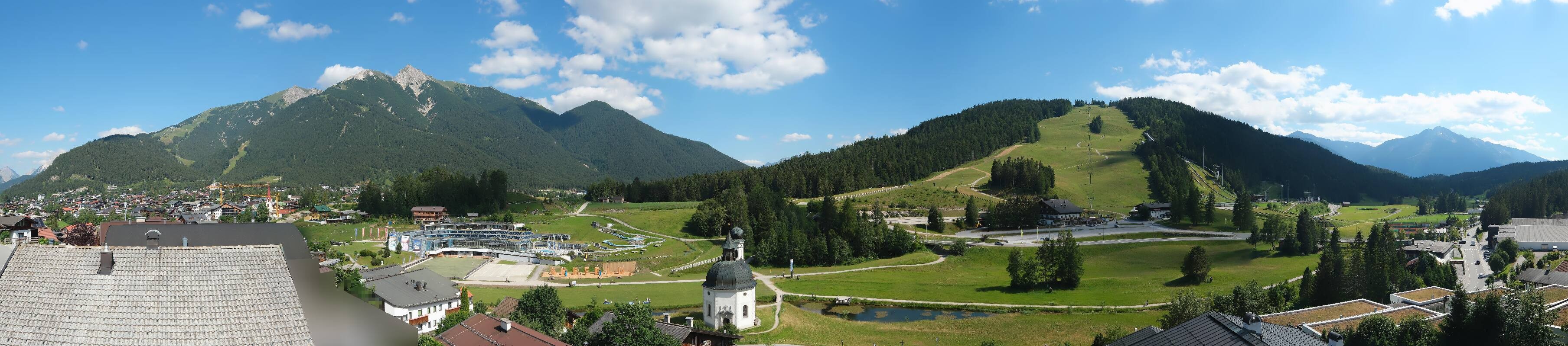 Archived image Webcam Seefeld church