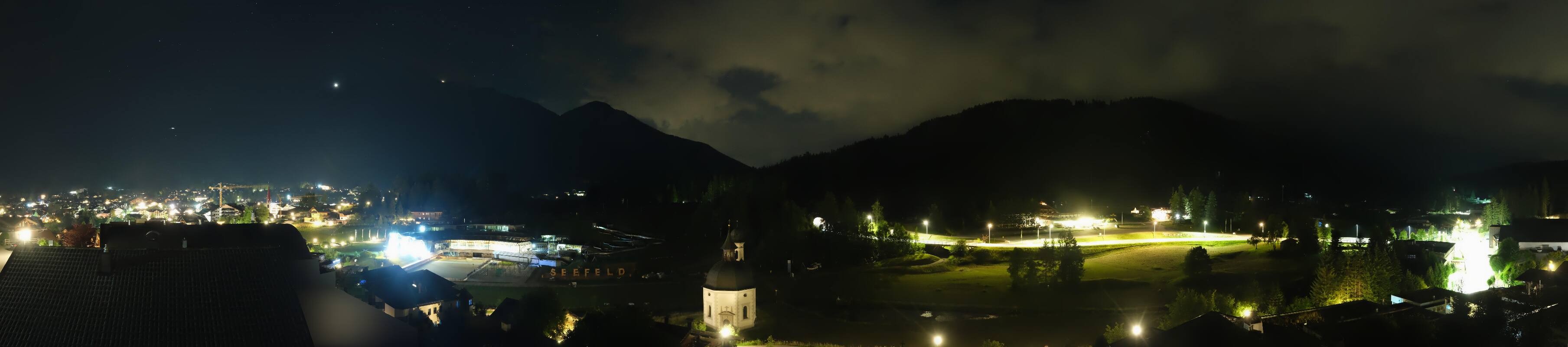 Archived image Webcam Seefeld church