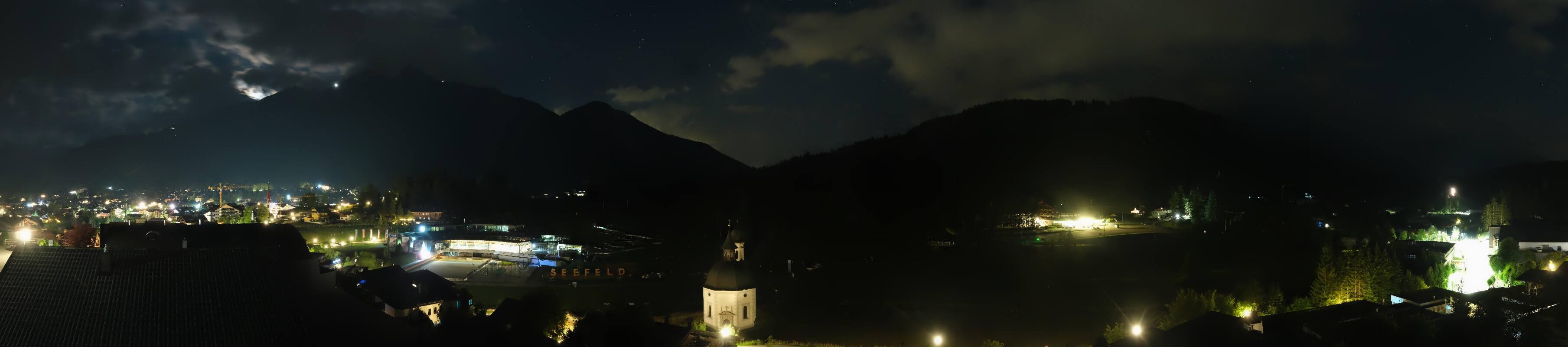 Archived image Webcam Seefeld church