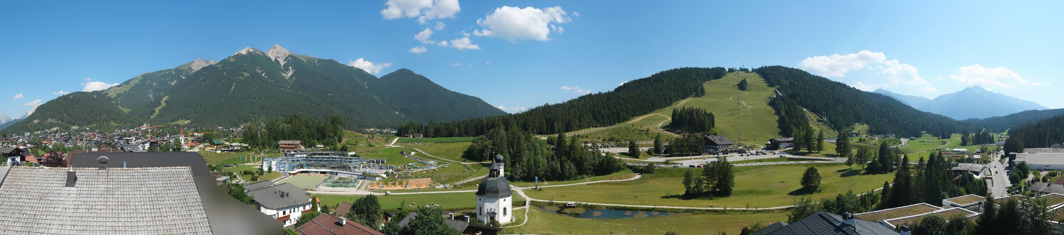 Archived image Webcam Seefeld church