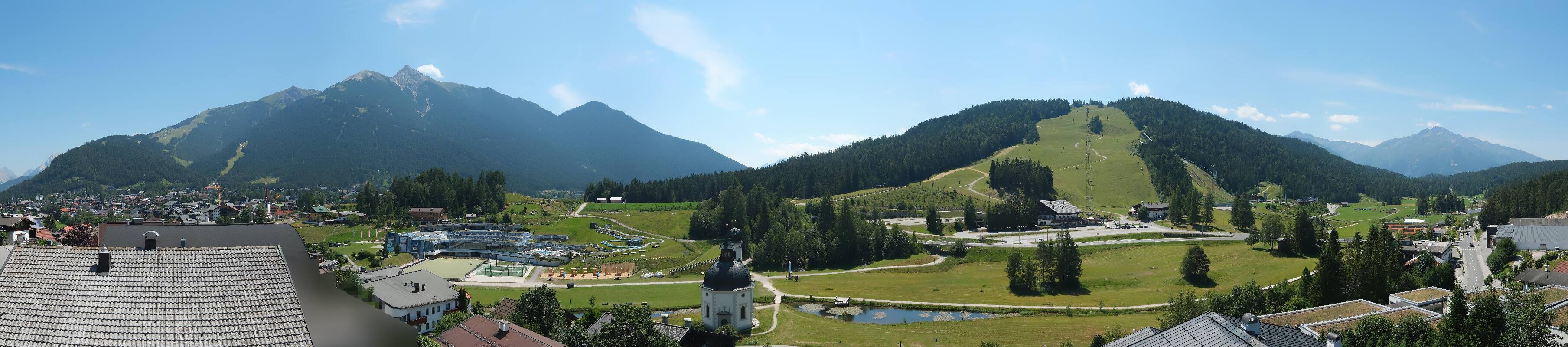 Archived image Webcam Seefeld church