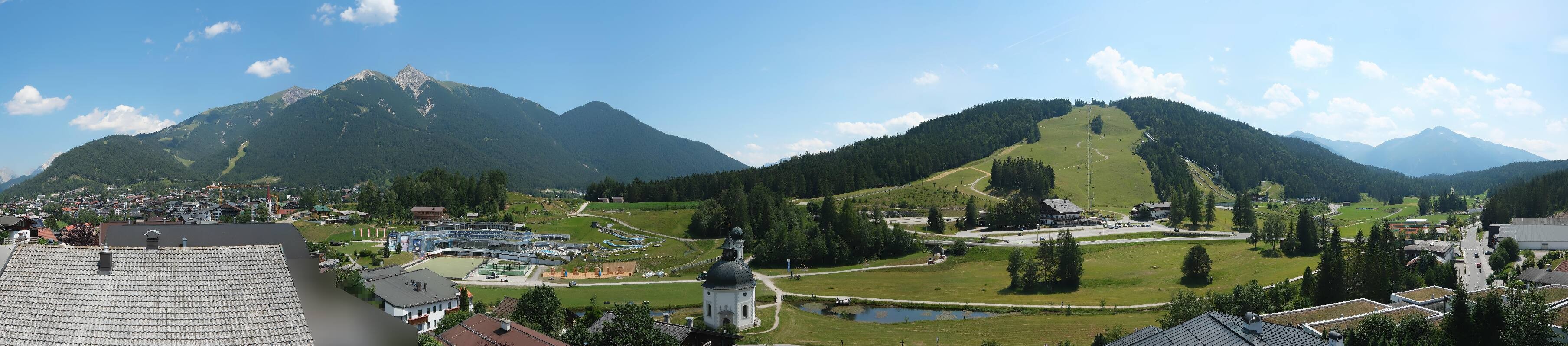 Archived image Webcam Seefeld church