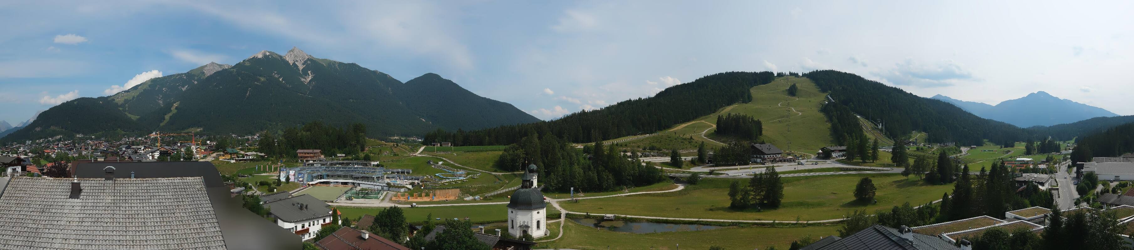 Archived image Webcam Seefeld church