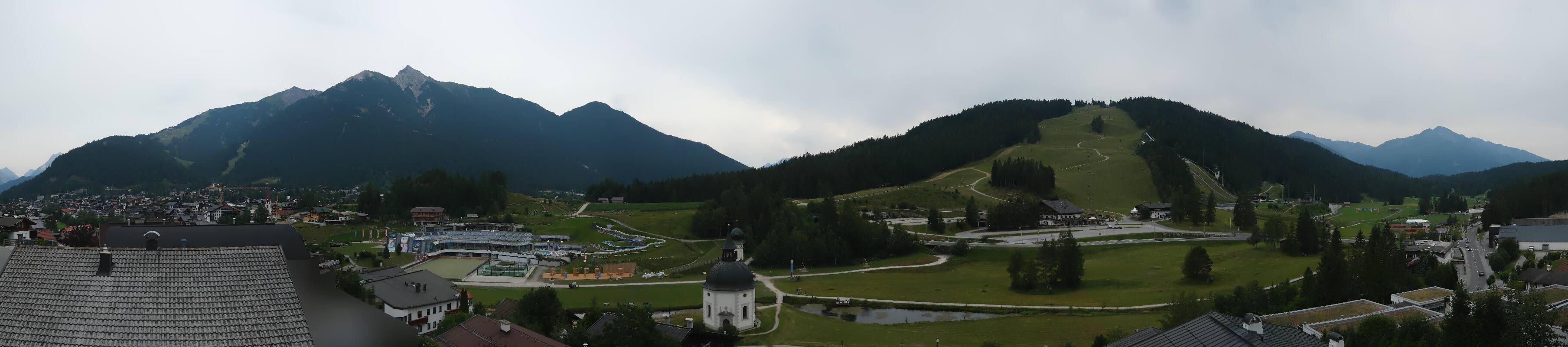 Archived image Webcam Seefeld church