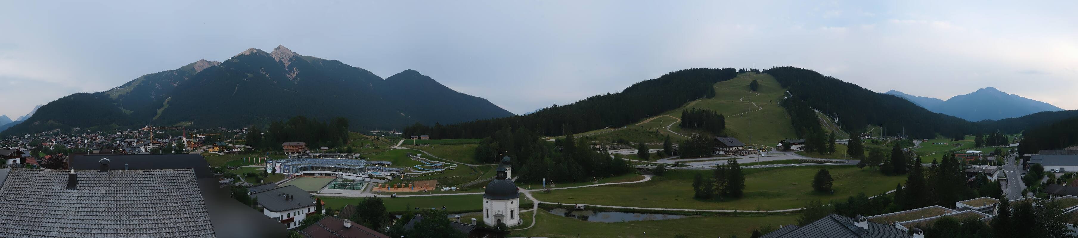 Archived image Webcam Seefeld church