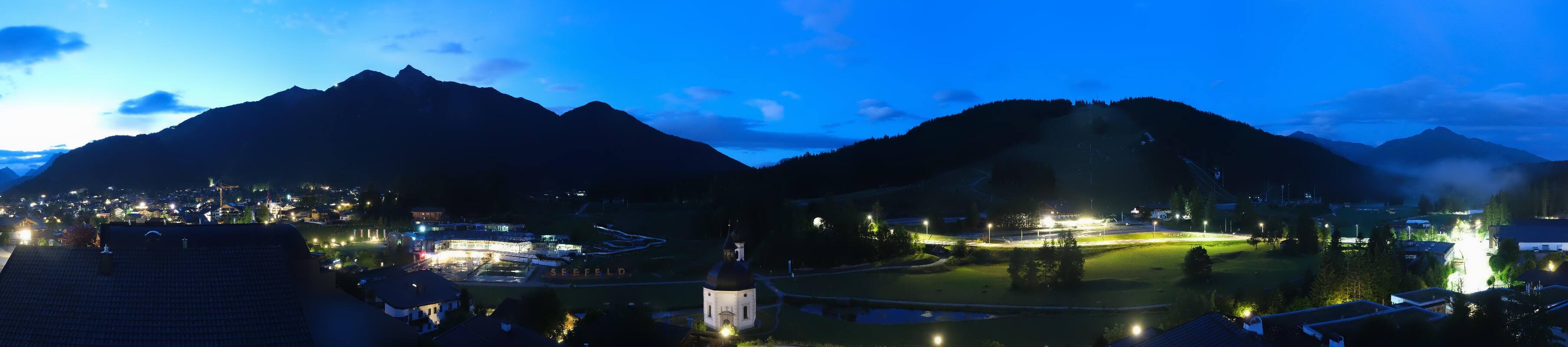 Archived image Webcam Seefeld church