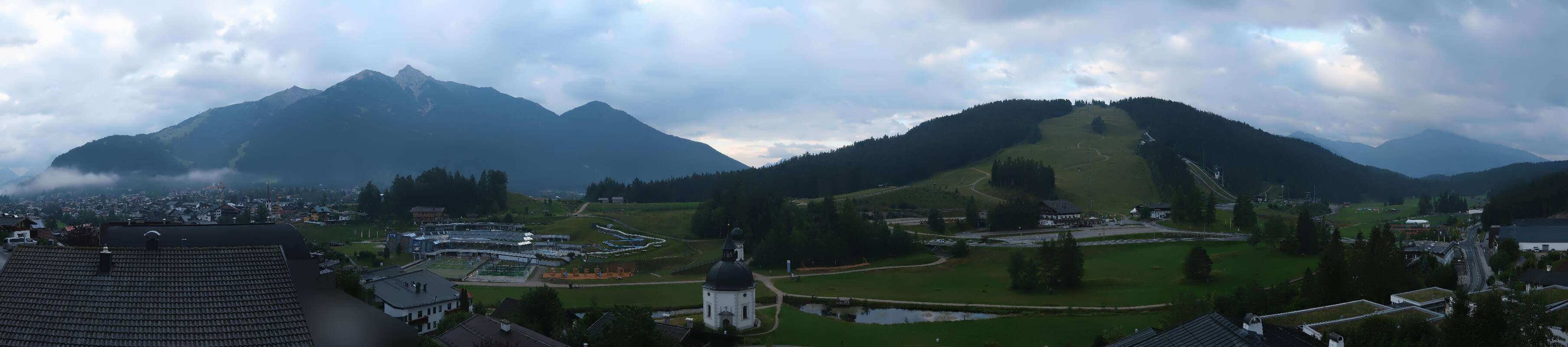 Archived image Webcam Seefeld church