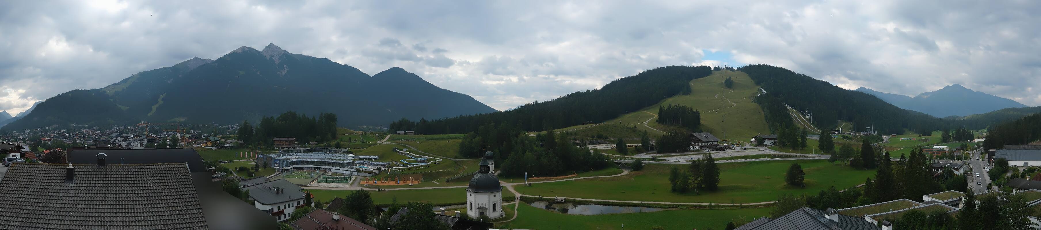 Archived image Webcam Seefeld church