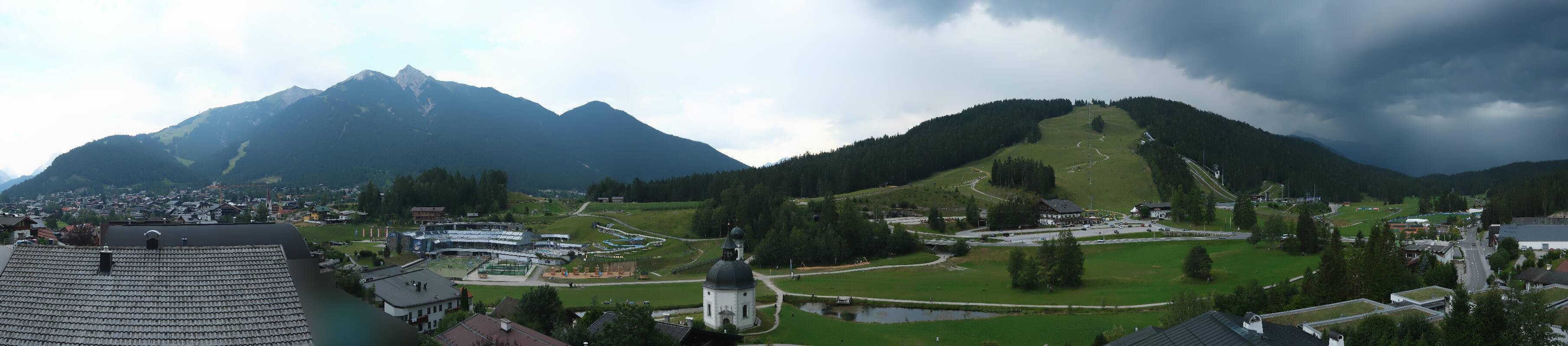 Archived image Webcam Seefeld church
