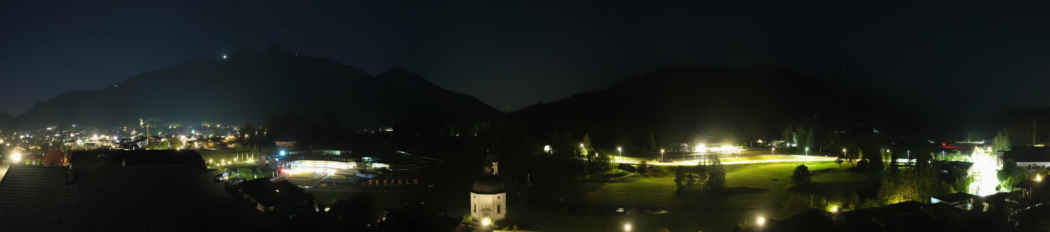 Archived image Webcam Seefeld church