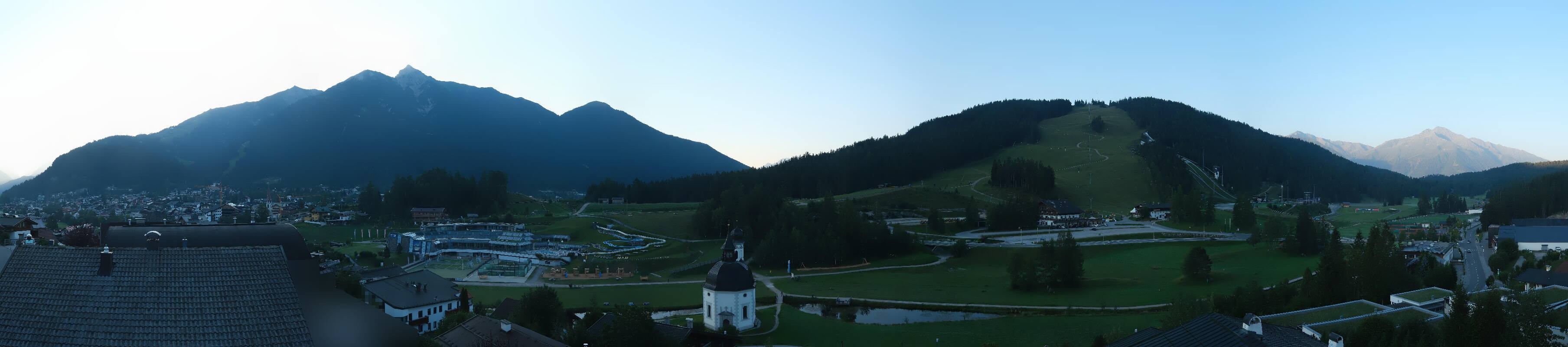 Archived image Webcam Seefeld church