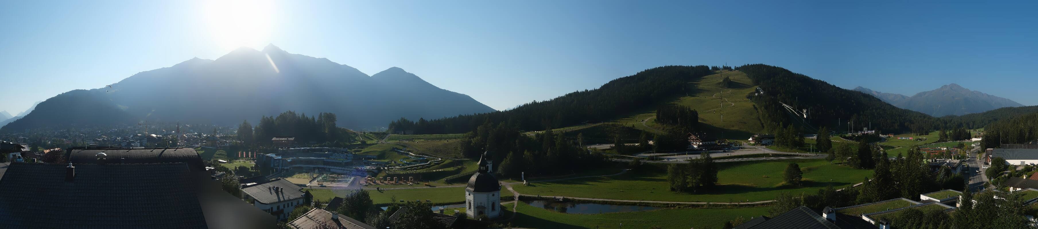Archived image Webcam Seefeld church